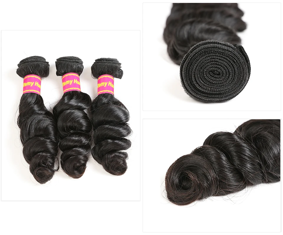 Продукция Ali queen, бразильские свободные волнистые волосы для наращивания, человеческие волосы, пряди remy, волнистые волосы, 3 шт./партия, натуральный цвет