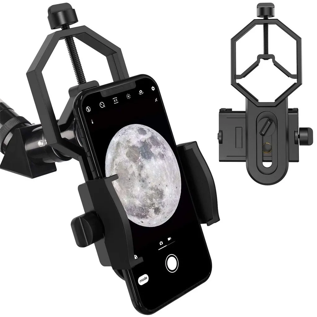 

Mobile Phone Holder Cell Stand Support Universal Cell Phone Adapter Clip Mount Binocular Monocular Spotting Scope Telescope drop