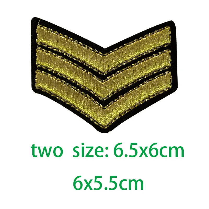 6.5x6cm 1pcs U S армейская эмблема Топ пистолет Железо на патч вышитая аппликация швейная одежда наклейки одежда аксессуары значки-нашивки - Цвет: 6.5x6cm 1pcs