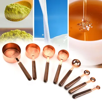 

Durable Practical Stainless Steel Kitchen Accessories Measuring Spoon Baking Tool Lightweight Accurate Useful Measuring Cup