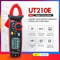 UNI-T pince multimètre numérique UT210E UT210D courant alternatif Mini pince multimètre True RMS pince ampèremètre UT210C gamme automatique 2