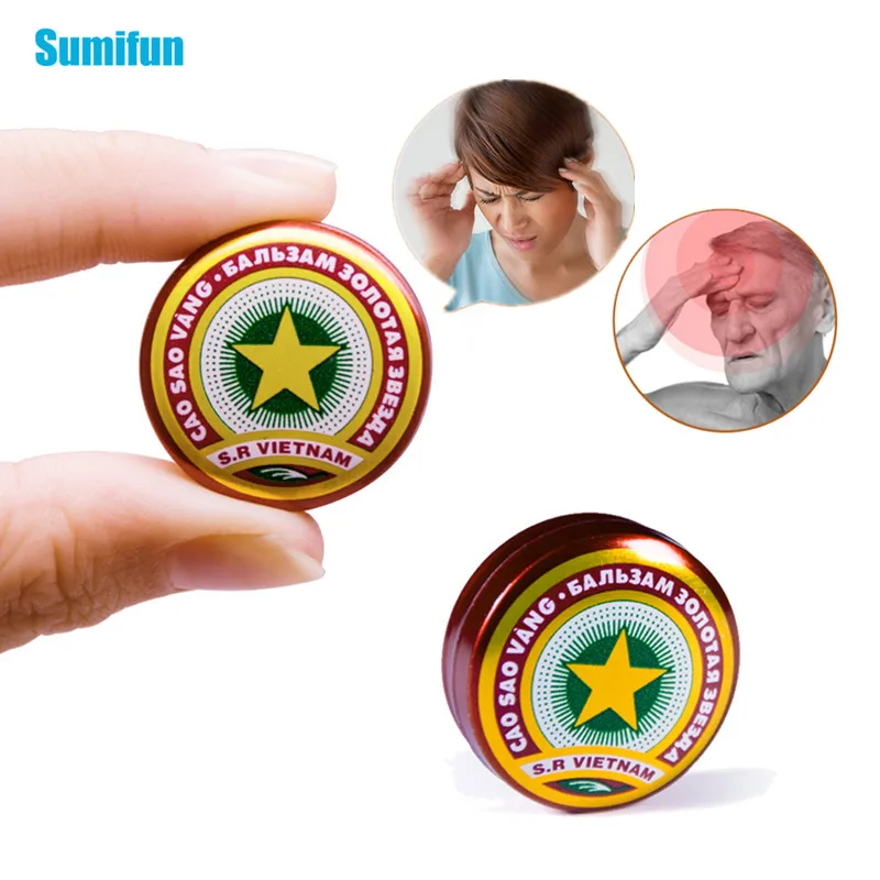 

1pcs 100% Original Vietnam Essential Oil Massage Red Muscle Rub Aches Headache Dizziness Chinese Herbs Cool Cream Ointment P0004