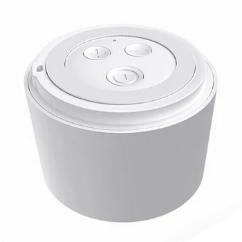 

Round Portable Mini Wireless Bluetooth Speaker Subwoofer Smart Voice Control Portable Bluetooth Speaker 5.0