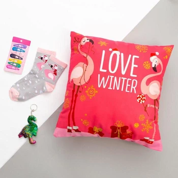 

Gift set "Love winter" secret pillow 40x40 cm accessories (3 PCs) 5155032