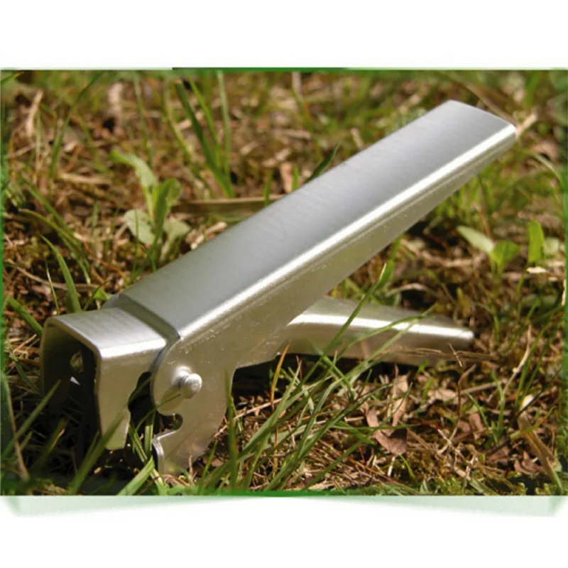

Camping Pan Gripper Aluminium Lightweight Portable Anti-slip Anti-scalding Handle Holder Outdoor Picnic BBQ Cookware Tablewares