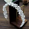 Bridal Bridesmaid Flower Girls Diamante Crystal Pearl Headband Rhinestone Wedding Prom Tiara Women Hair Accessories ► Photo 3/5