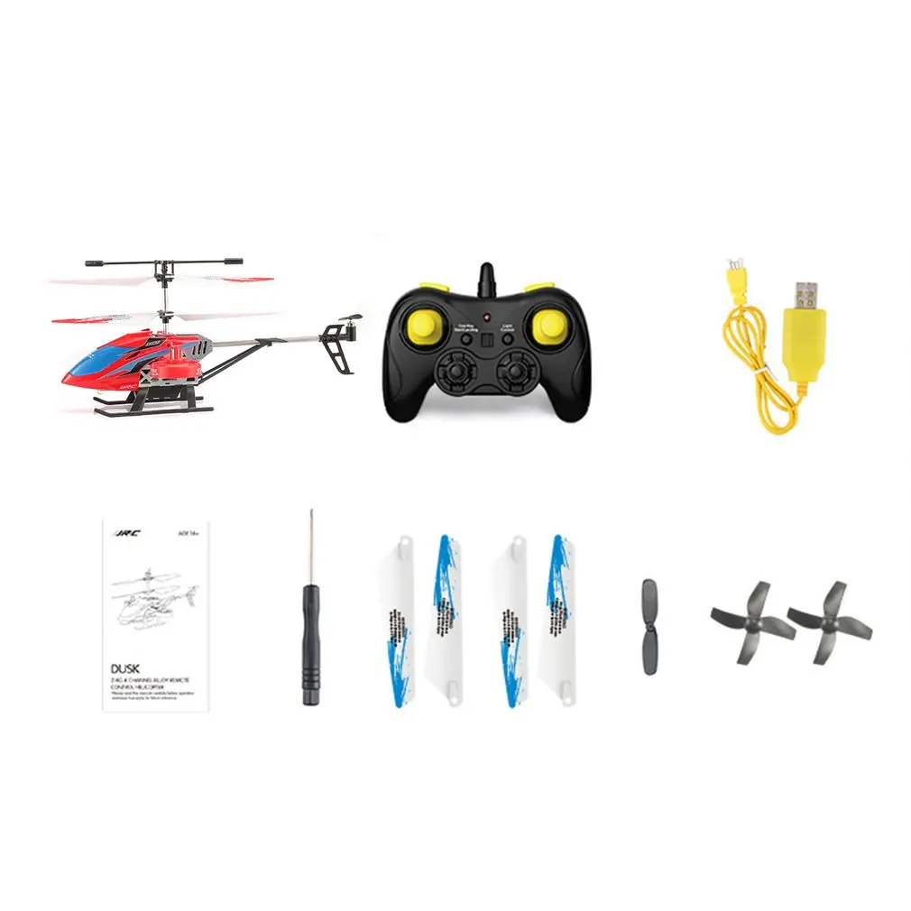 

JJR/C JX02 RC Helicopter Mini Quadcopter 2.4G 4CH Metal Alloy Altitude Hold Hovering Aircraft for Kids Toys Children Gift