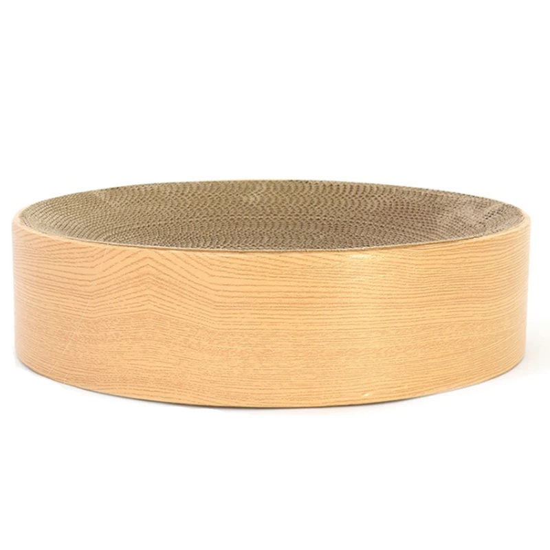 

Pet Cat Toy Large Round Shape Cat Litter New Bowl Shaped Corrugated Paper Cat Scratch Board Cat Claws Care Pet Catch Climb Toy