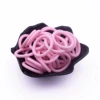 30pcs Transparent Clear Silicone Pacifier Dummy Ring MAM Adapter O Ring Food Grade 5