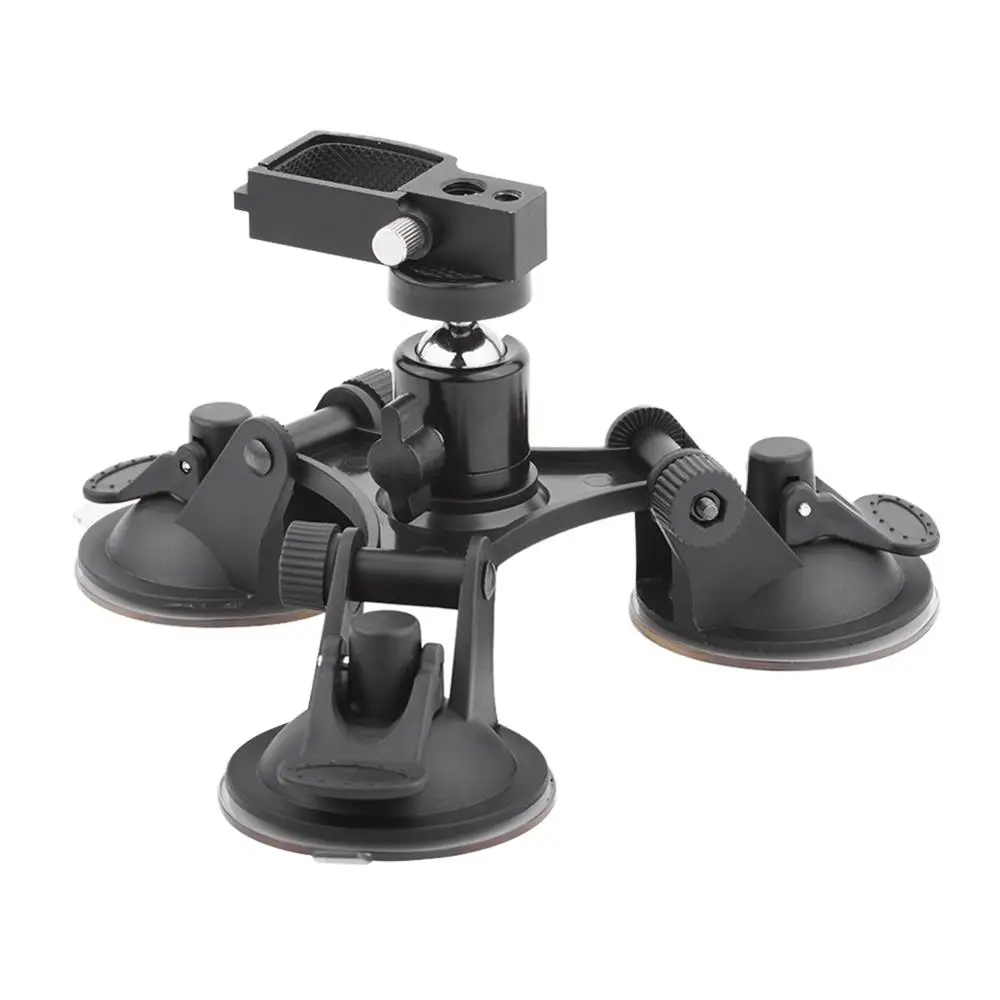 Черный Присоска автомобильный держатель крепление для DJI Osmo Карманный автомобильный стеклянный присоска держатель для вождения рекордер штативы для DJI OSMO Карманный - Цвет: Черный