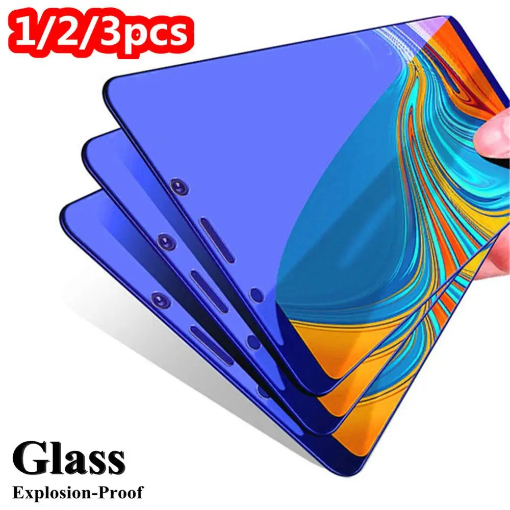 1/2/3 шт закаленное стекло для Samsung Galaxy A7 A9 2018 J6 A6 A8 J4 Plus защита экрана 2.5D A750|Защитные