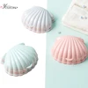 OYOURLIFE Creative Portable Shell Shape Soap Box Bathroom Drain Soap Holder Travel Soap Protect Case Bathroom Accessories ► Photo 2/6