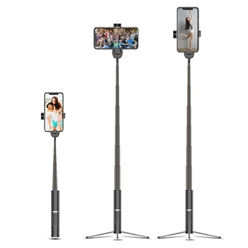 

Wireless Bluetooth Selfie Stick Tripod With Remote Control for Phone IOS Android Mobile Monopod Selfie Stick Shutter