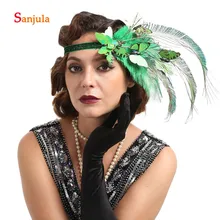 Очаровательная Повязка на голову с перьями и бабочкой для невесты, свадебные аксессуары для волос, красочный головной убор, головной убор для свадьбы BQ003