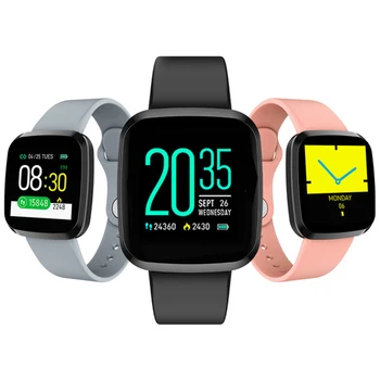 

Smart Watch Heart Rate Waterproof Bluetooth Blood Pressure Monitor Fitness Tracker Electronics Wrist Watch Android IOS Clock