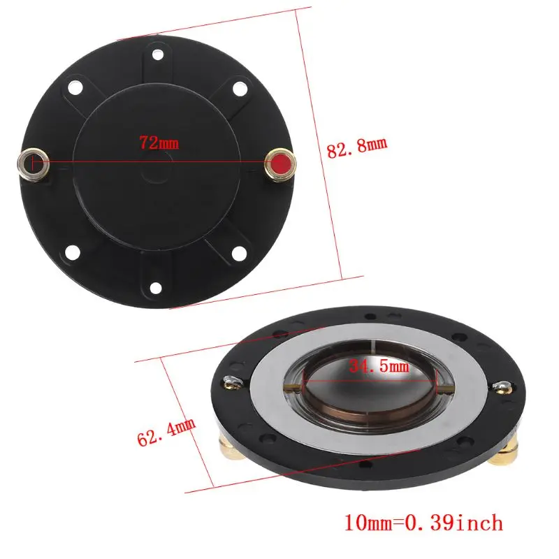 Tweeter Aft Diaphragm Audio Speaker Replacement for RX14 INT-152 INT-252 CV Cerwin Vega CD34A L41F