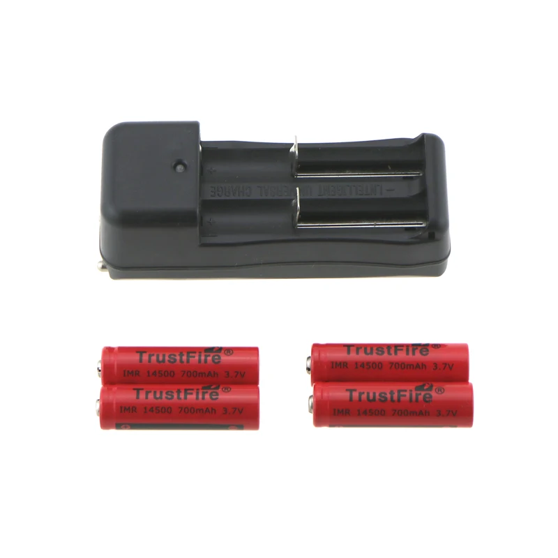 

Rechargeable 14500 Li-ion Battery 3.7V Volatge 700mAh 14500 Size AA Battery For Flashlight Headlight Electronic-cigarette
