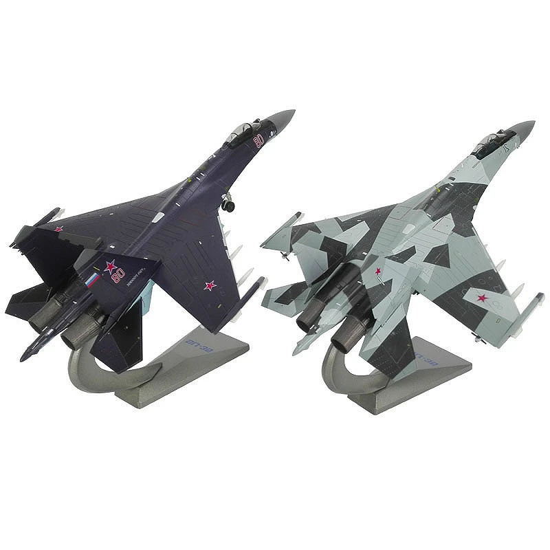 1:72 Su35 fighter model high simulation alloy SU35 aircraft model military model gift ornament collection