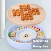 Children Classica Board Game Wooden Toys Memory Chess Single Chess Peg Solitaire Diamond Logical Thinking Educational Toys Gifts 3