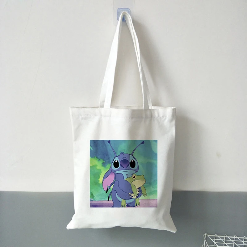 Синяя мультяшная Сумка-тоут, Холщовая Сумка, сумка для покупок, пользовательская печать логотипа, текст, сделай сам, ежедневное использование, эко экологическая многоразовая утилизация