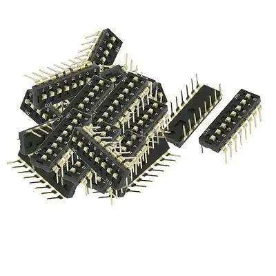 

21 Pcs 2.54mm Pitch 8 Position Slide Type DIP Switches