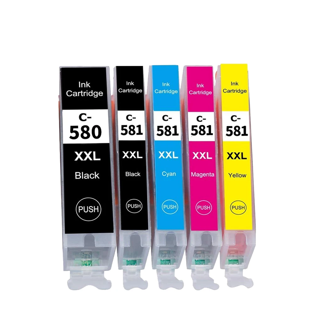 ink cartridge For Canon PIXMA TR7550 TR8550 TS6150 printer PGI-580 CLI-581 PGI580 580XL
