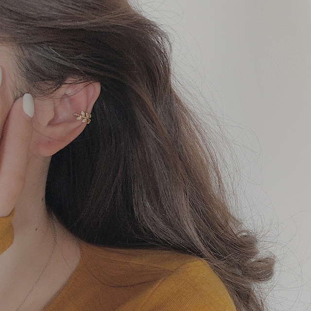 Cartilage Conch Without Piercing Cuff Earring Earcuff Wrap Rock Earring Cuff No Piercing Women Crystal Clip Ear Adjustable