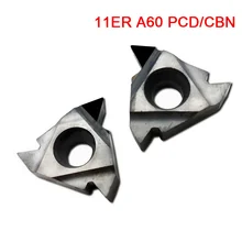 2pcs 11IR 2.0TR Threading turning carbide inserts turning inserts