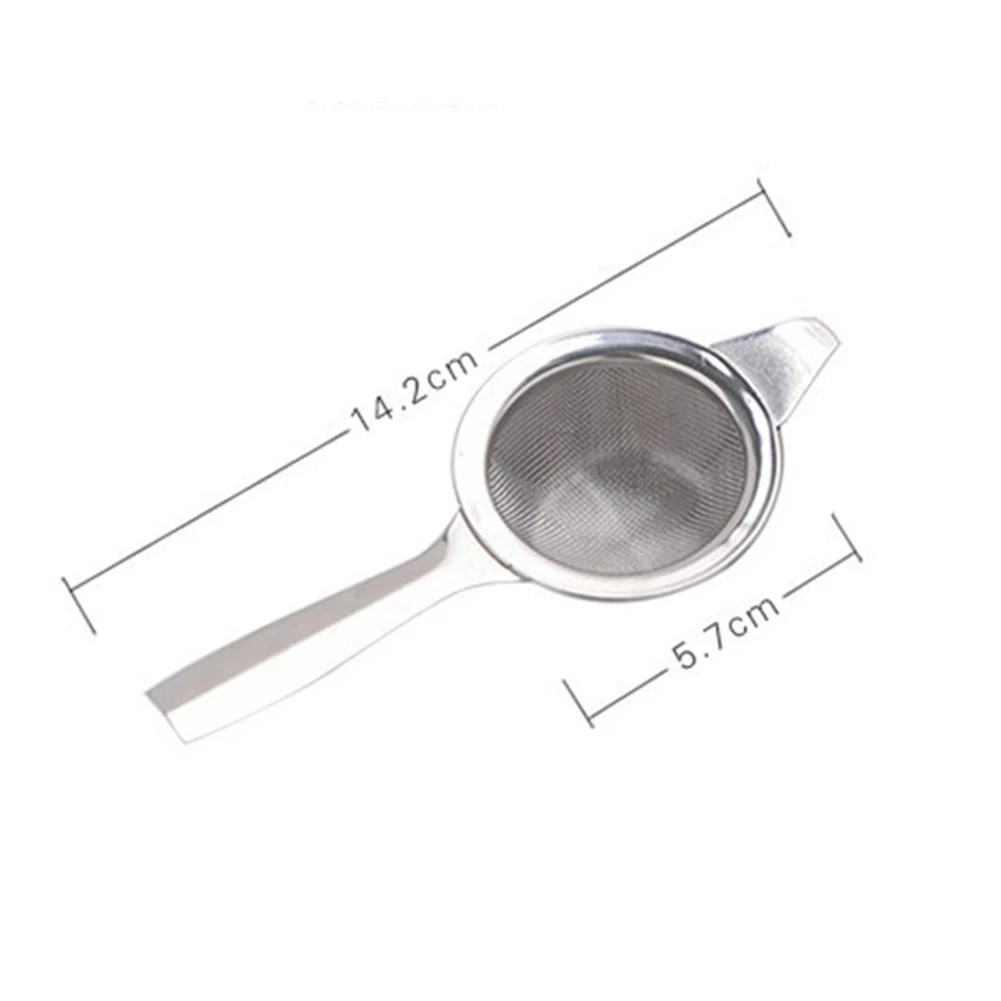 Длинная ручка кухонный инструмент ситечко для чая чай для заварки свободный из нержавеющей стали, в стиле ретро сетчатый мини-Чайный фильтр+ капельная миска с листьями
