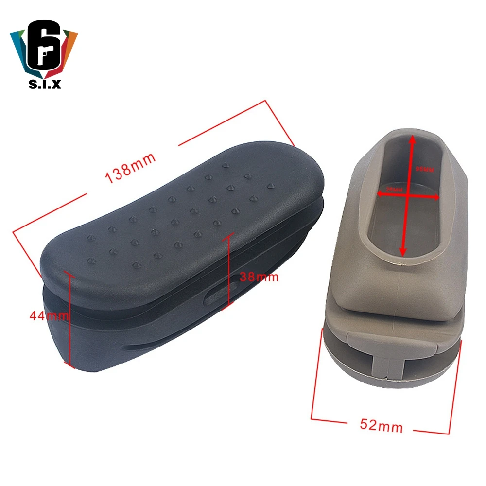 Element Airsoft AK47 страйкбол сток ударопрочный резиновый Recoil Pad AK47 аксессуары прикладочный запас Pad Пейнтбольная винтовка ружья Аксессуары