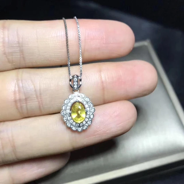 Fancy Shaped Yellow Sapphire Diamond 2.45 Carat 14 Karat Yellow Gold - Ruby  Lane