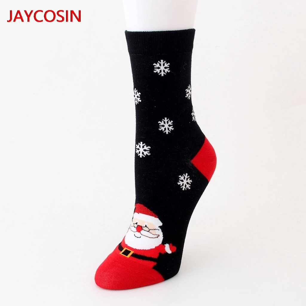 JAYCOSIN носки 12 пар модные мужские и женские унисекс повседневные рождественские носки с принтом L500912
