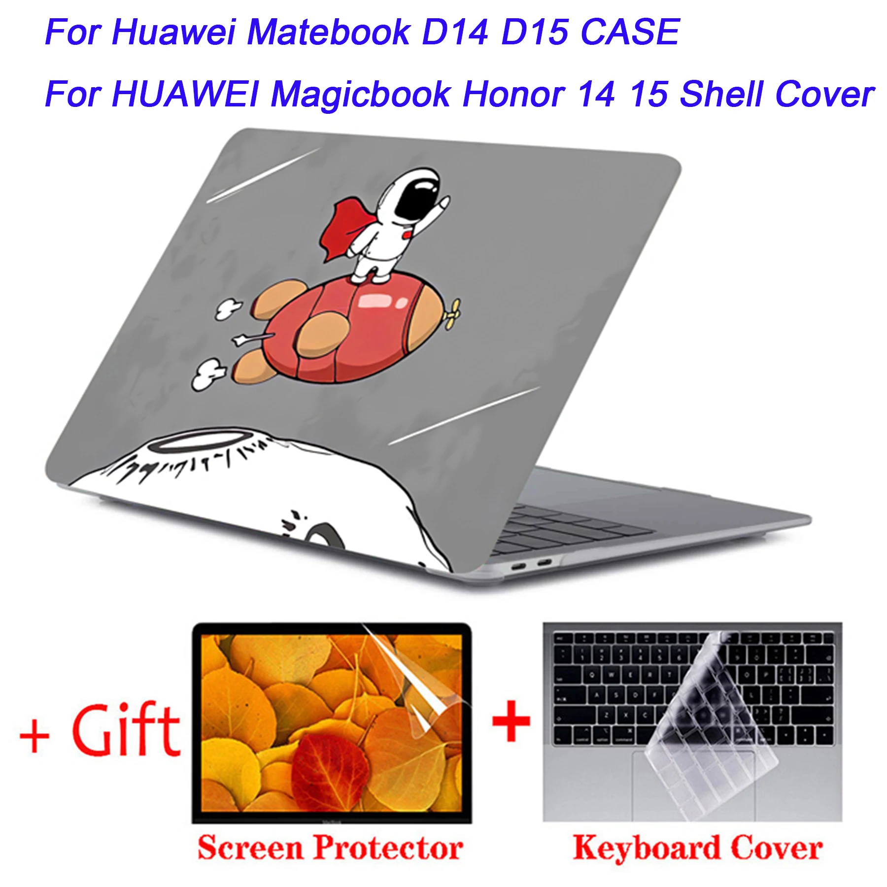 Custodia Per Laptop 2023 Per Huawei Matebook D14 D15 Custodia Per Laptop Con Motivo A Stampa 3D Per Huawei Magicbook Honor 14 15 Custodia