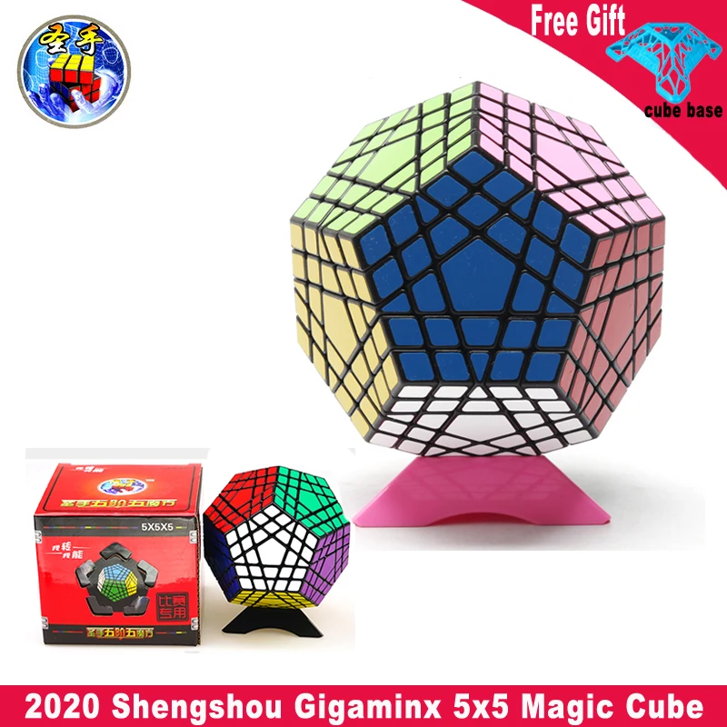 Shengshou 5x5x5 Gigaminx Magic Cube 5x5 профессиональный куб додекаэдра Поворотная головоломка