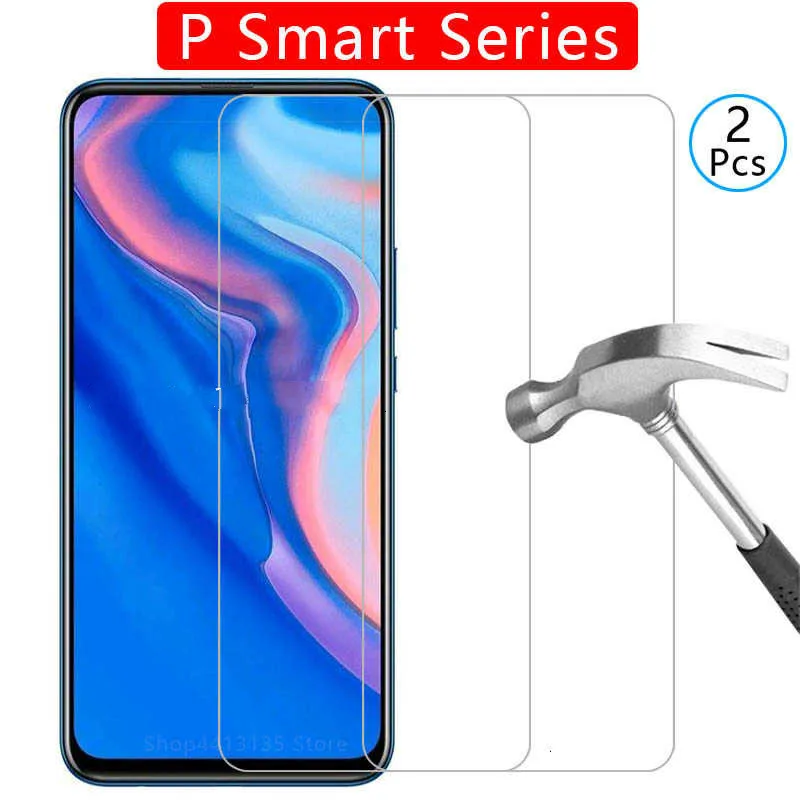 Чехол из закаленного стекла для телефона huawei p smart z 2019 plus чехол защитный