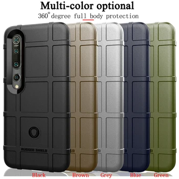 

100pcs/lot Shield Tough Armor Cover For Xiaomi Redmi K30 Shockproof Rugged TPU Case For Xiaomi Mi 10 Pro