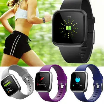 

V12C Smart Bracelet Pedometer Blood Pressure Heart Rate Sleep Monitoring Call Information Reminder Waterproof Screen Bracelet
