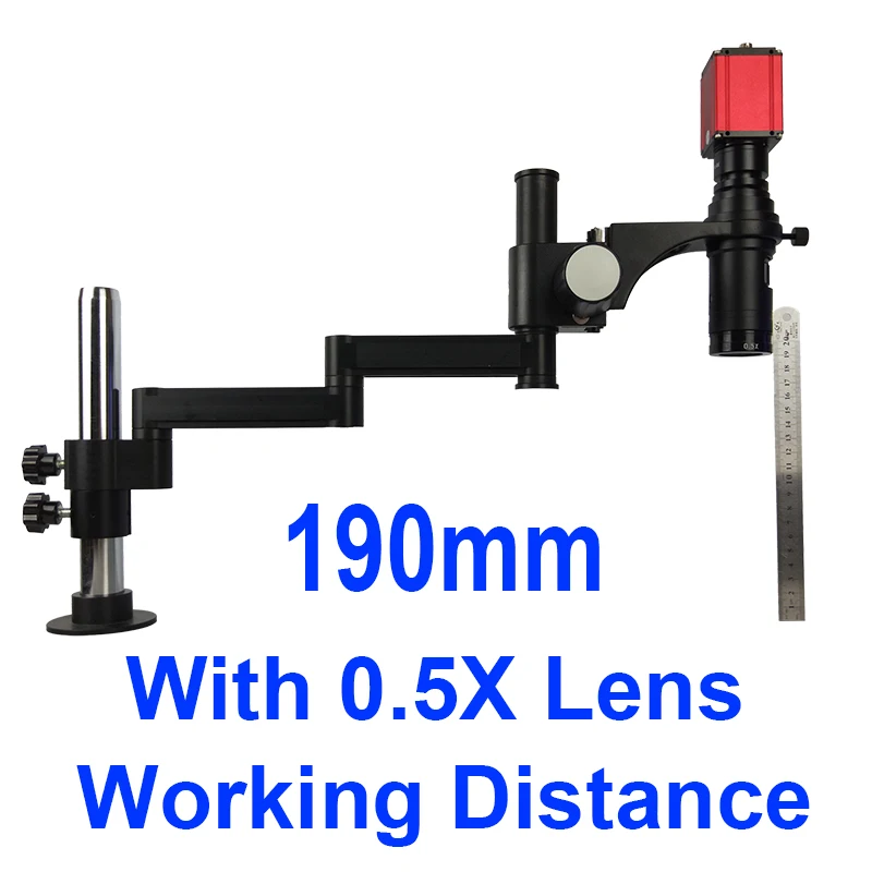 Автофокус продолжает увеличивать микроскоп Rotable Университет Arm Stand Авто фокус 1080P 60FPS sony сенсор HDMI видео промышленность камера