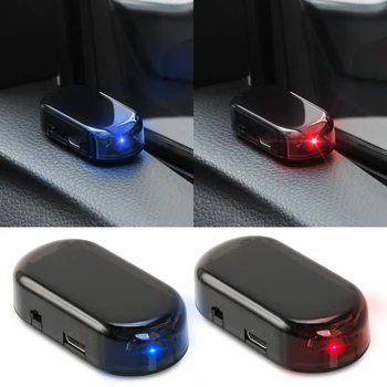 

2019 Car Solar Power Alarm Lamp Auto Accessories for Volvo S40 S60 S80 S90 S40 XC60 XC90 V40 V60 V90 C30 XC40 XC70 V70