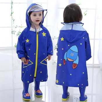

Cartoon Raincoat Fashion Kids Rain Poncho Outdoor Waterproof Raincoat Children Rainwear For Children Multiple Sizes Available