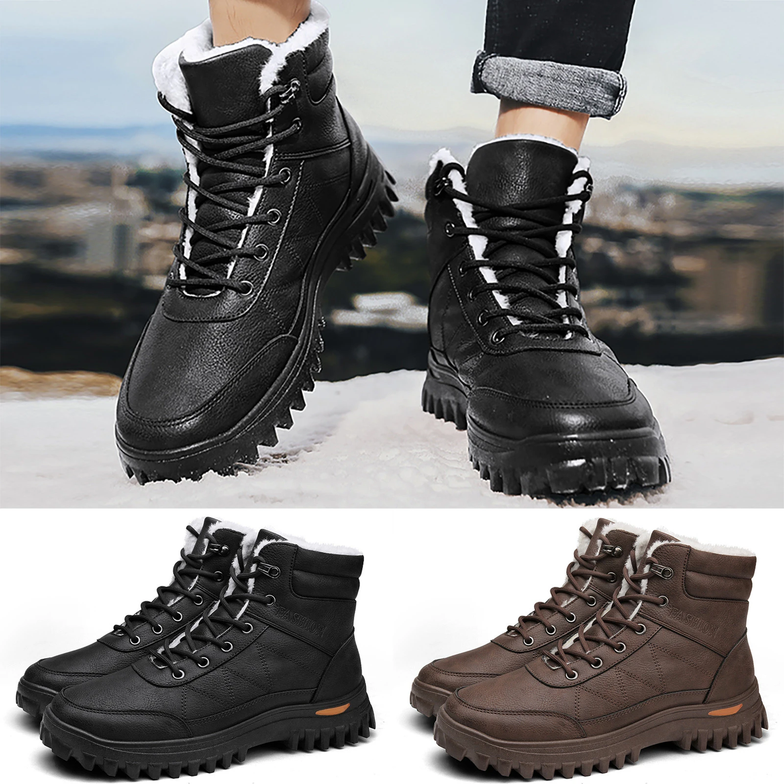 can i wear hiking shoes in snow