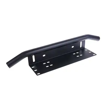 

Front Bumper License Plate Holder Mount Bracket Off-Road Vehicle LED Light Modified License Plate Stand