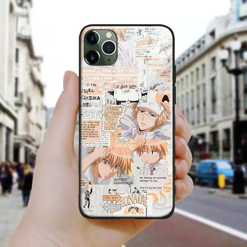 Sama Usui Takumi Manga Aesthetic Phone Cases For Apple Iphone Se 6 6s 7 8 Plus X Xr Xs 11 Pro Max Soft Silicone Glass Cover Case Aliexpress