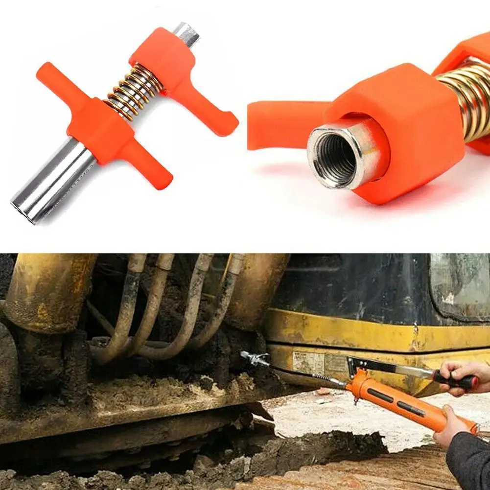 Сверхмощный быстроразъемный смазочный пистолет 1/8 дюйма NPT 10000PSI два пресса