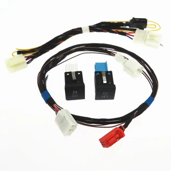

SCJYRXS SET Tire Tyre Pressure Alarm ESP OFF Anti Skid Switch & Cable Wire for VW Golf MK6 Scirocco 56D927121 1KD927117