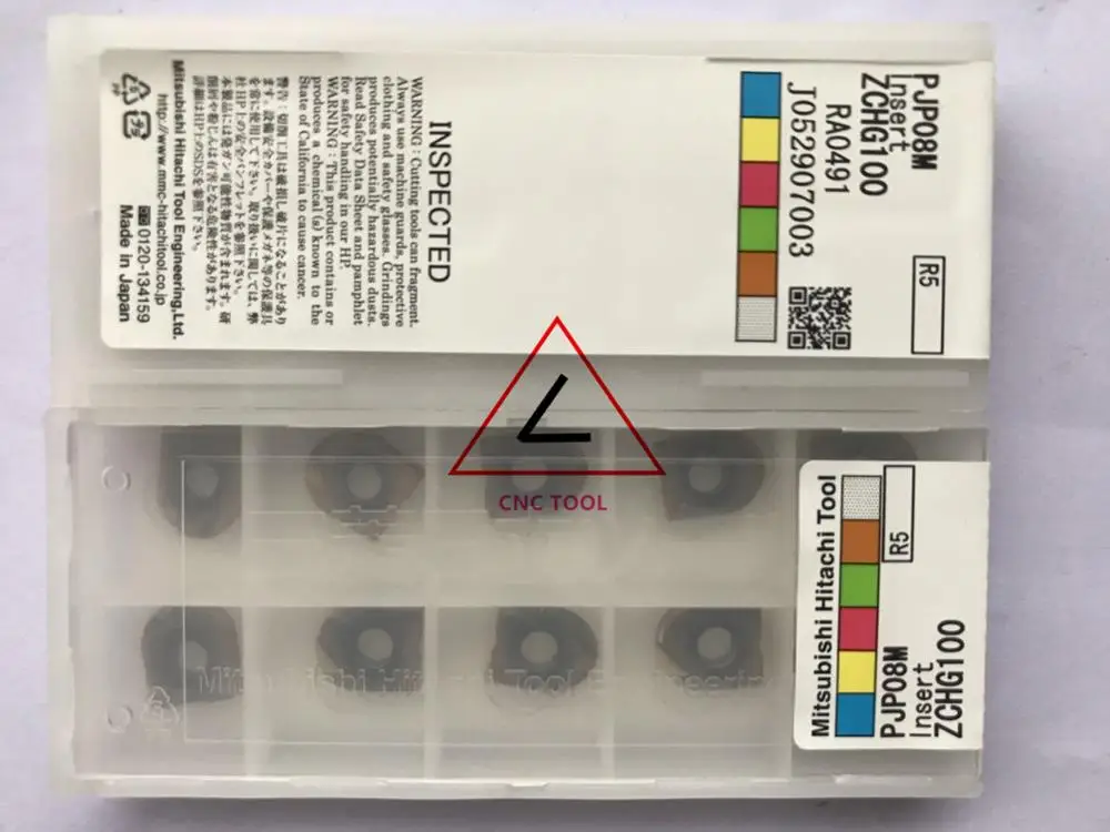 

ZCHG100 PJP08M 10 шт. Hitachi высокая производительность резки CNC поворотные режущие пластины