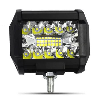 

4 Inch 21Leds 60W car Led Light Bar Waterproof IP67 LED Work Light Bar Flood Spot Combo Driving Lamp for Driving Offroad Boat