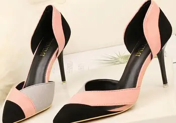 

YEELOCA 2020 Fashion High Heels Shoes Woman m002 Pointed Wedding Shoes Sexy Classic Pumps thin heels XS055