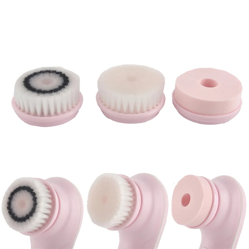 

Cleansing Brush Face Cleaners Electric Rotating USB Rechargeable 3 In1 Facial Scrubber Rotating Rotation Skin Care