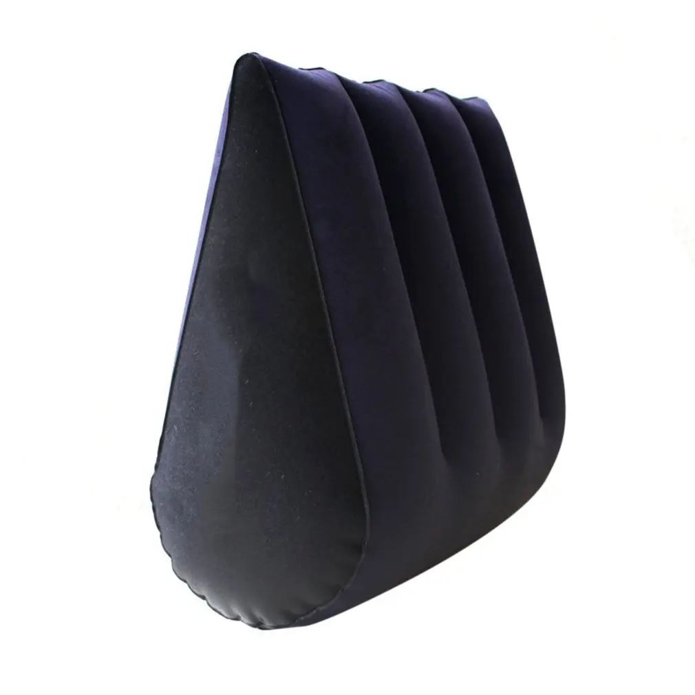 Sex Sofa Inflatable Pillow Sex Position Pillow Furnitures For Couples Aid Wedge PVC Flocking Cushion